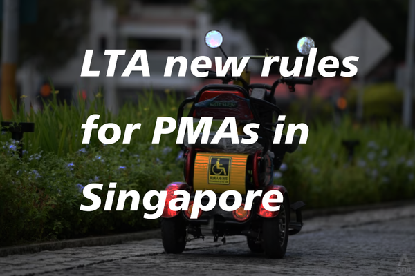 2024 New LTA Rules On Personal Mobility Aids (PMA) in Singapore
