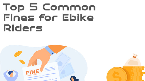 Top 5 Common Fines for Ebike Riders