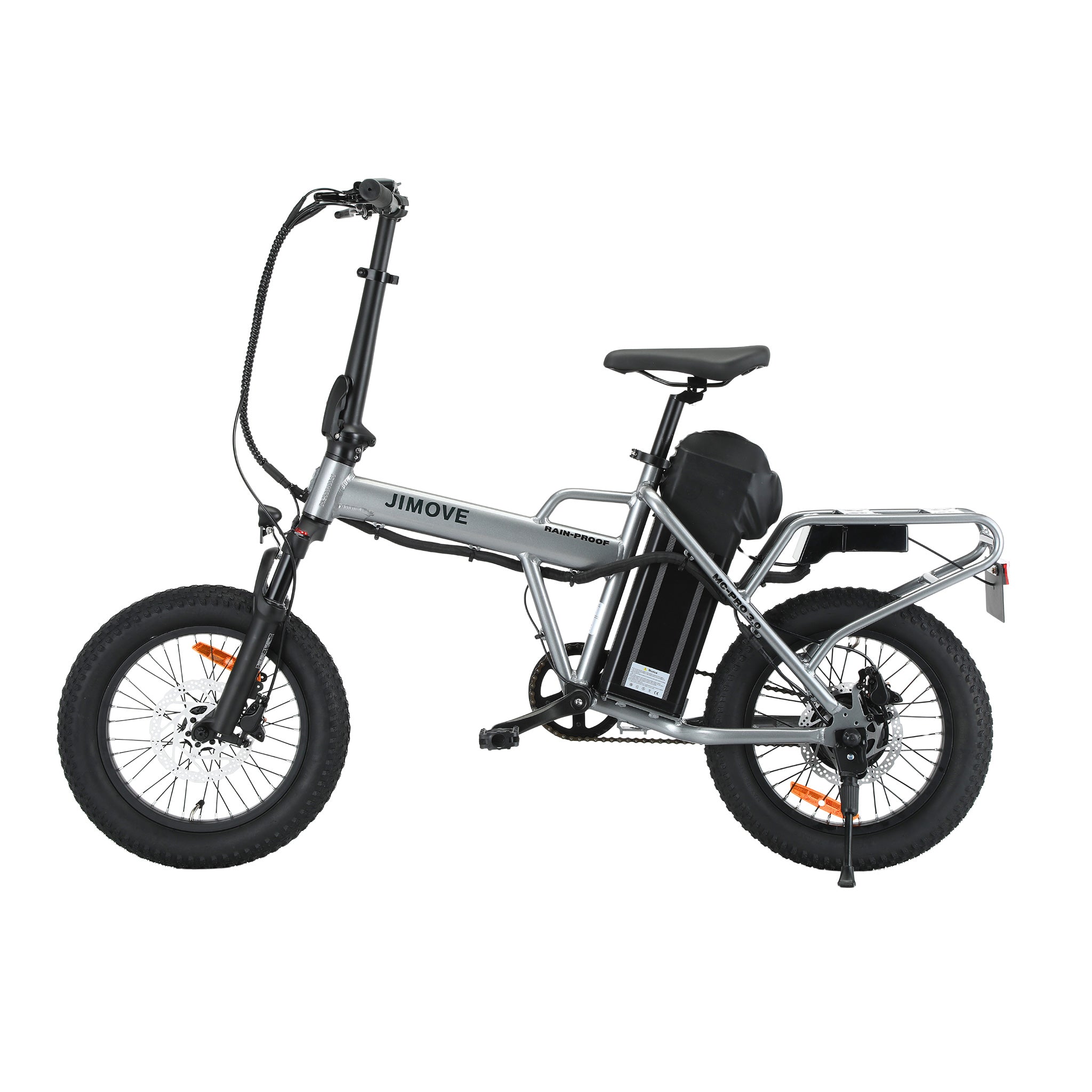 Rain-Proof Air-Suspension Fat-Tyre Ebike - JIMOVE MC-Pro 3.0